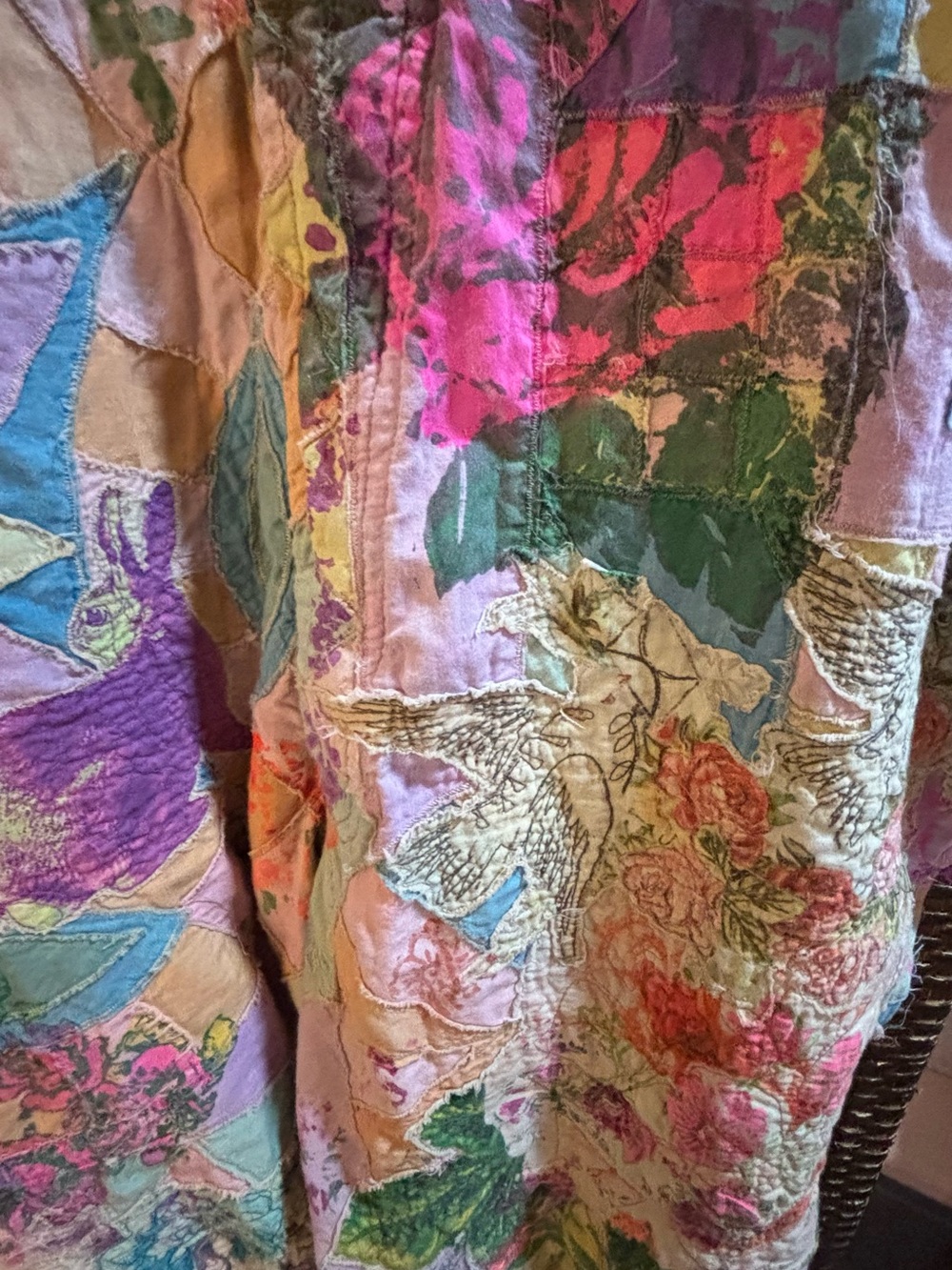 Magnolia Pearl Graphic Love Overalls - Picture 7 of 14